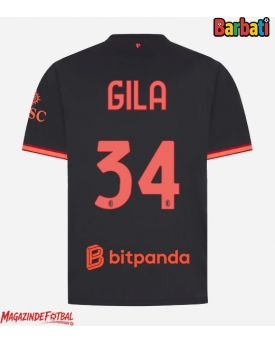 AC Milan Mario Gila #34 Tricou Fotbal Replică 2026-27 Barbati Treilea AC Milan Mario Gila #34 Tricou Fotbal Replică 2026-27 Barbati Treilea
